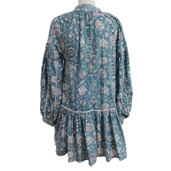 Marea by Liz Joy Elizabeth Dress In Mediterranean Blue - Picture 4 of 11